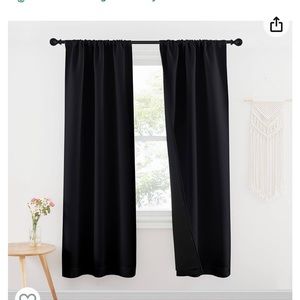 Blackout curtains